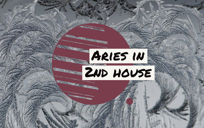 Aries in 2nd House An Intuitive GoGetter