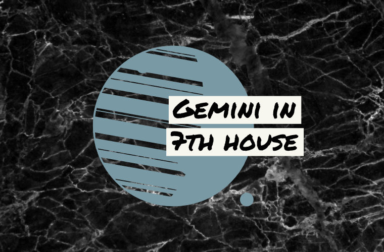 Gemini in 7th house