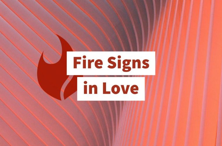 Fire signs in love