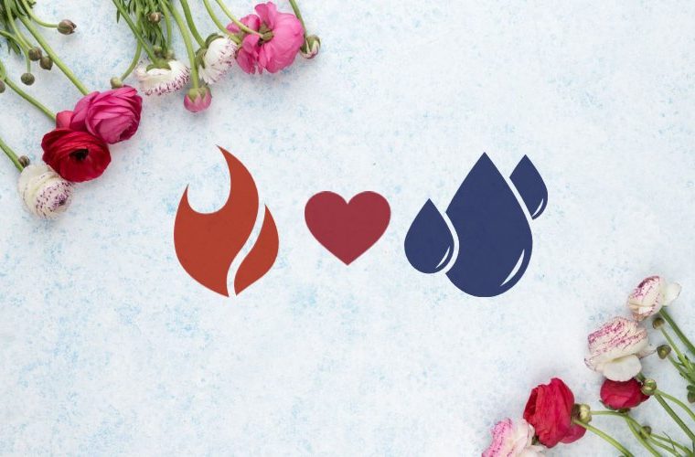 Love compatibility between fire and water signs