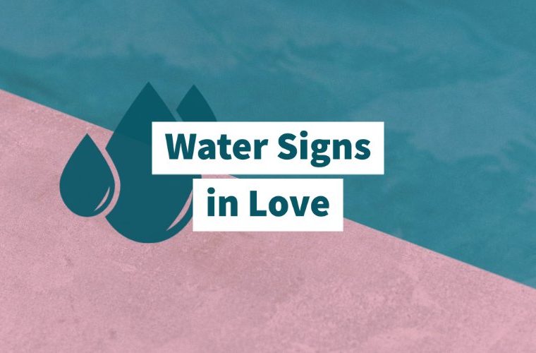 Water signs in love